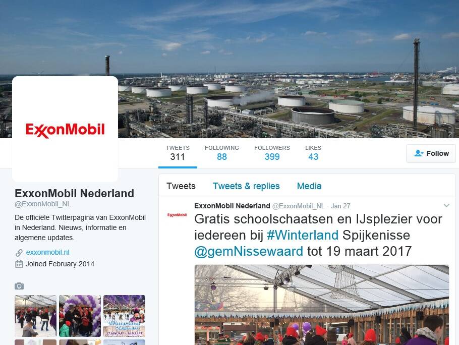 ExxonMobil Nederland - @ExxonMobil_NL