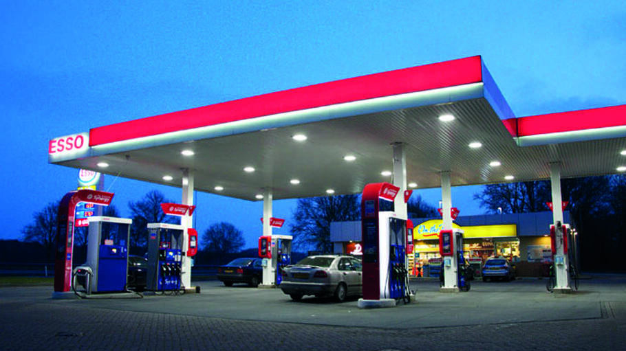Esso service stations in the Netherlands